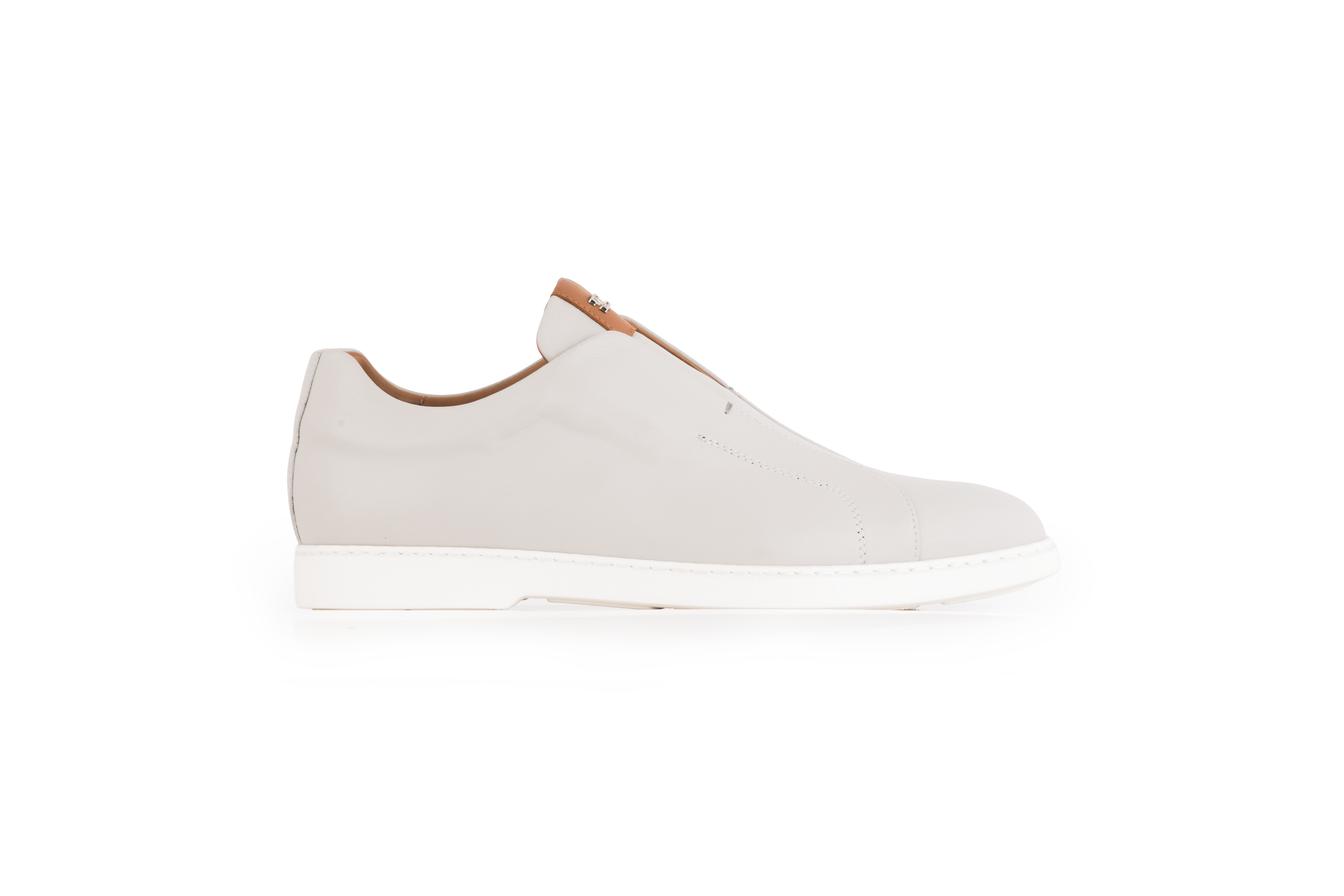 C0119- 8651 Dress Casual slip on- Stone