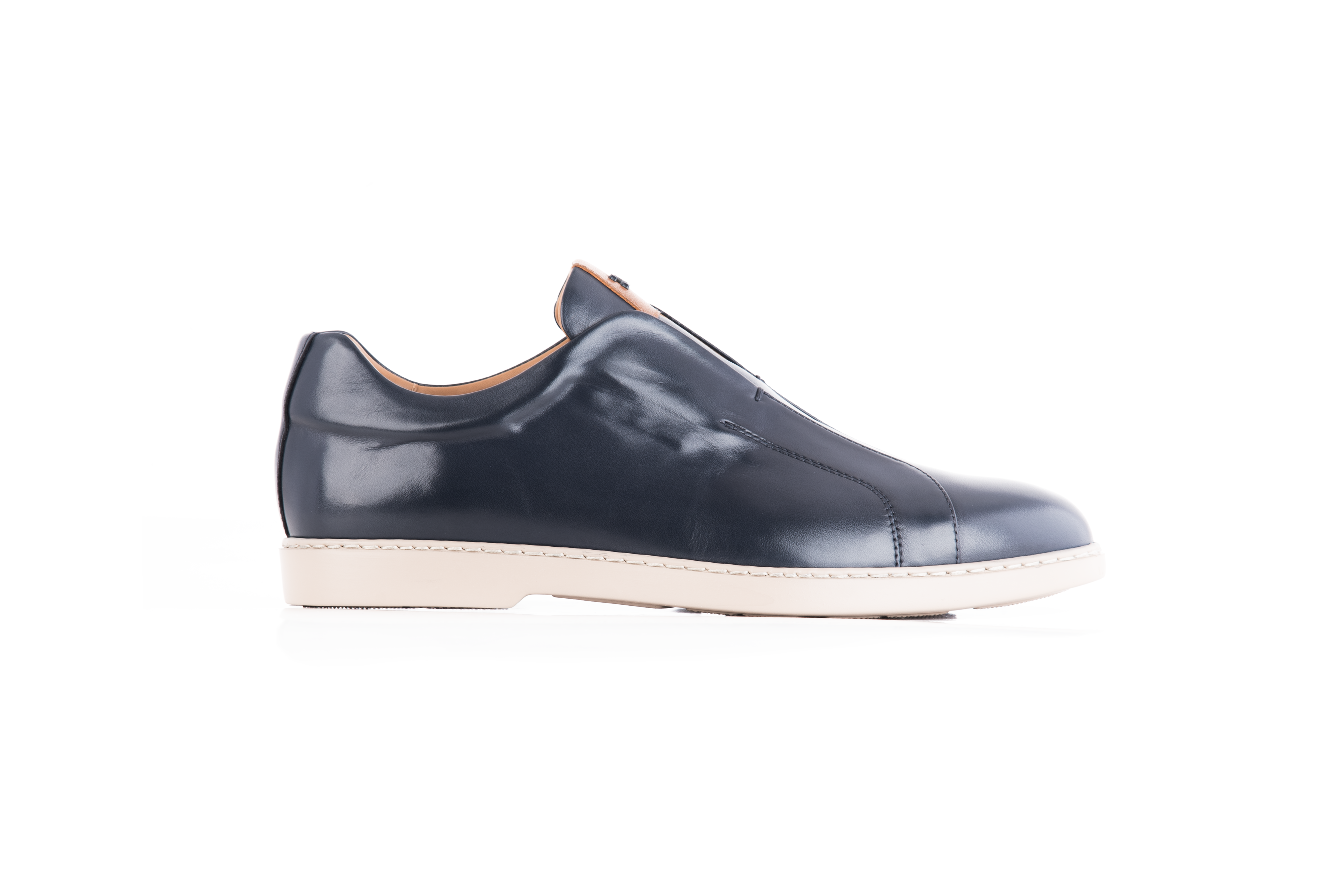 C0120- 8651 Dress Casual slip on- Navy