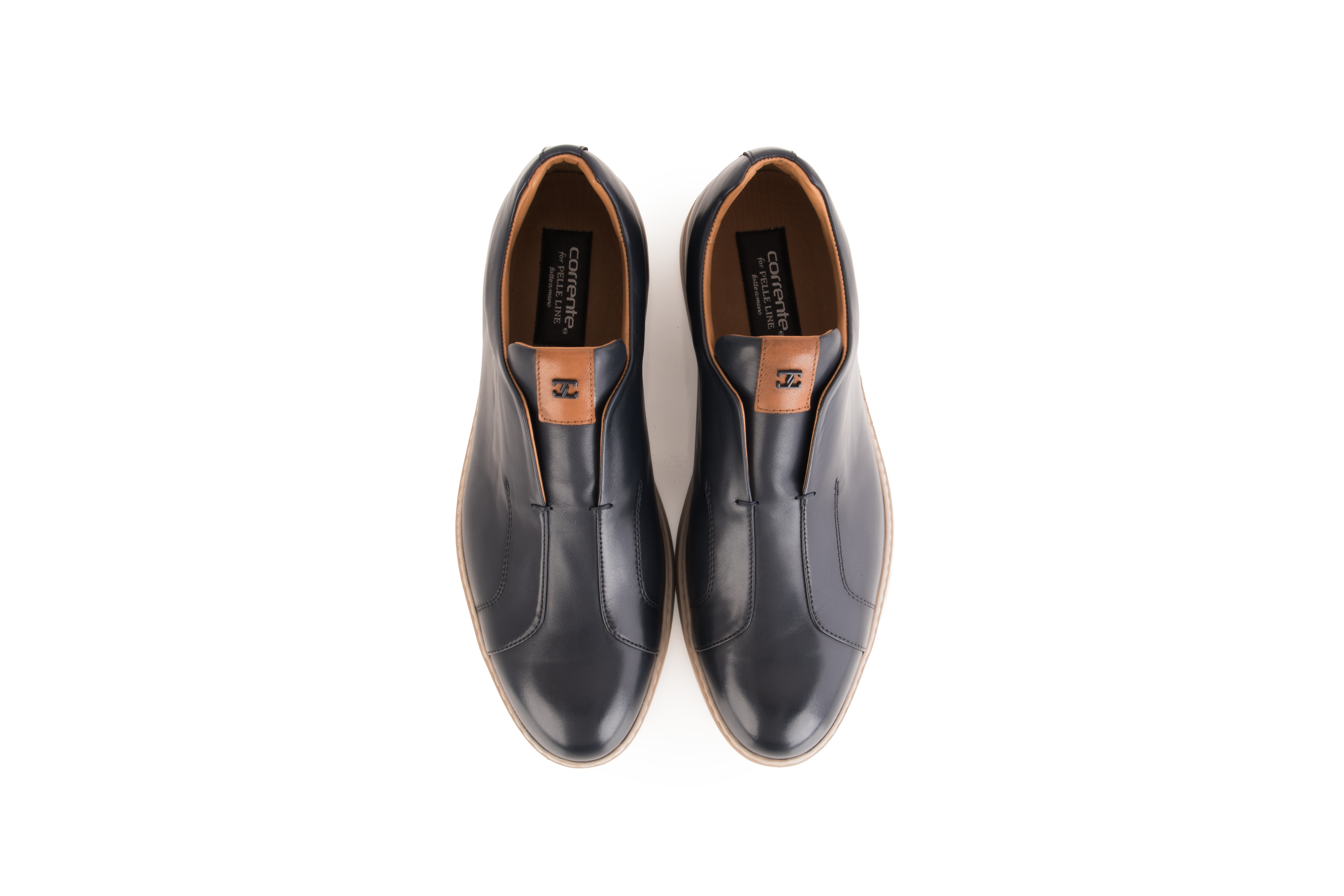 C0120- 8651 Dress Casual slip on- Navy