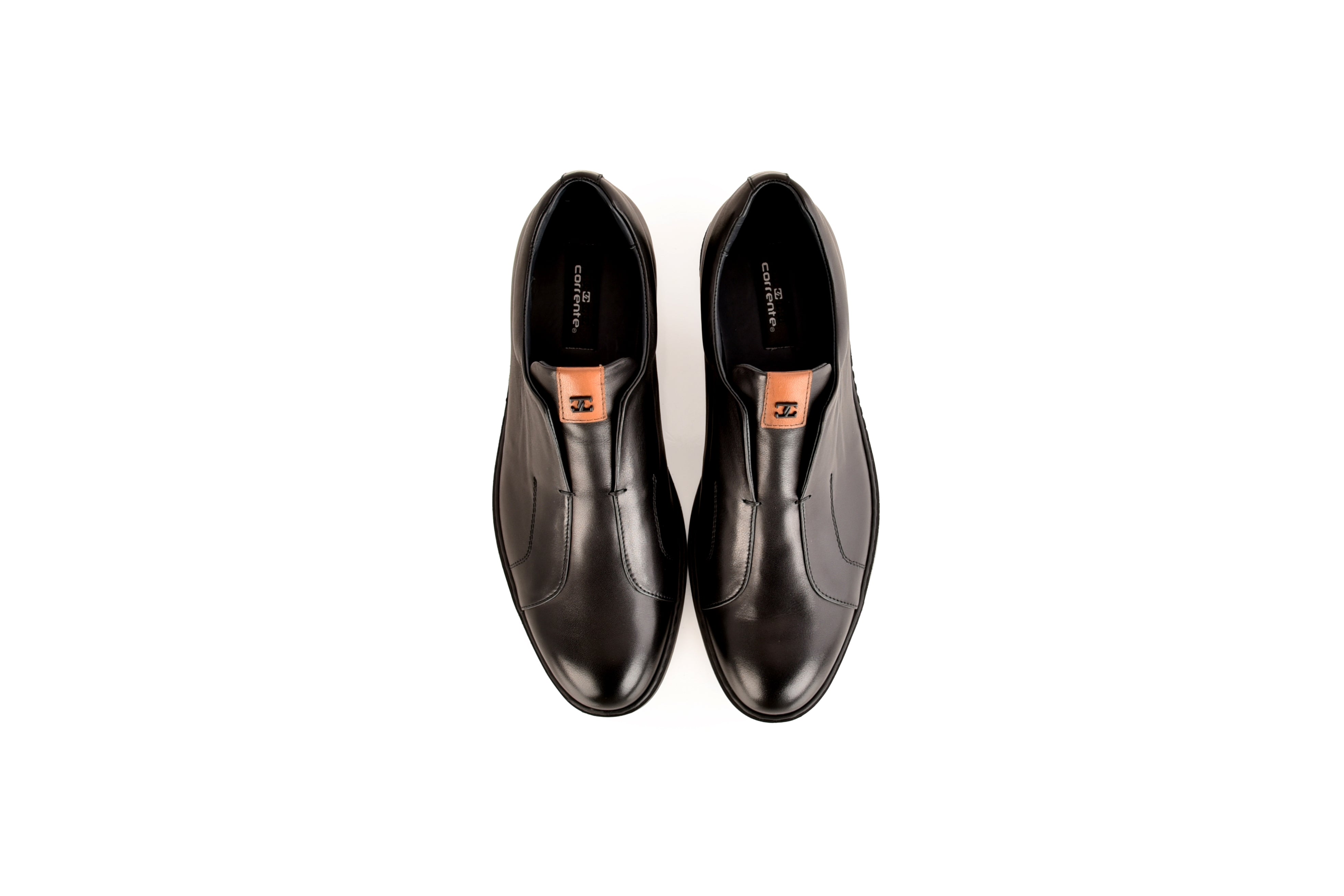 C0117- 8651 Dress Casual slip on- Black