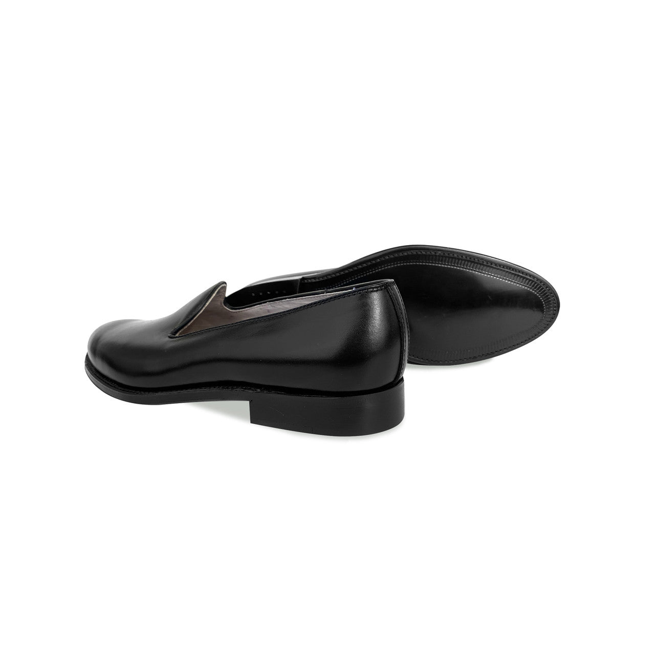 Pelle Line Exclusive Alden 88173  Plain loafer - Black