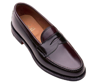 Alden Shell Cordovan Leisure Moc 986 Dark Burgundy