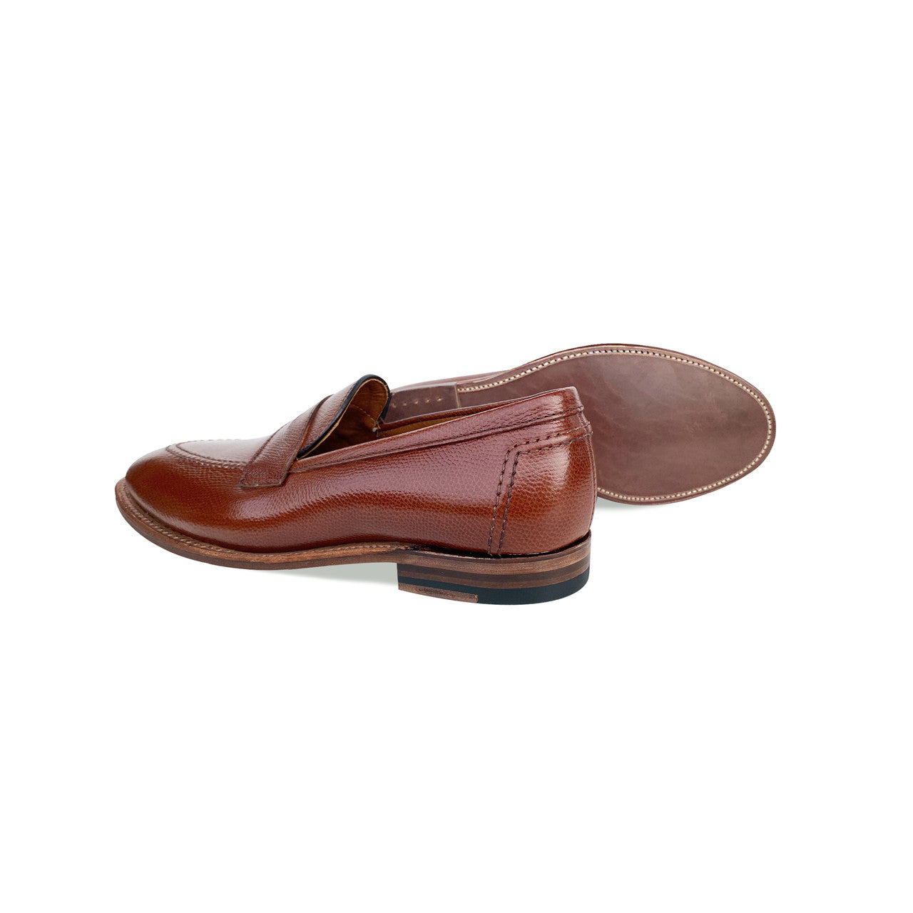 Pelle Line Exclusive Alden 8212  Penny loafer - Grain Tan leather