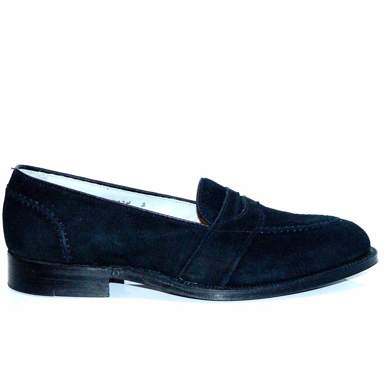 Alden Full Strap Suede 6839 Black