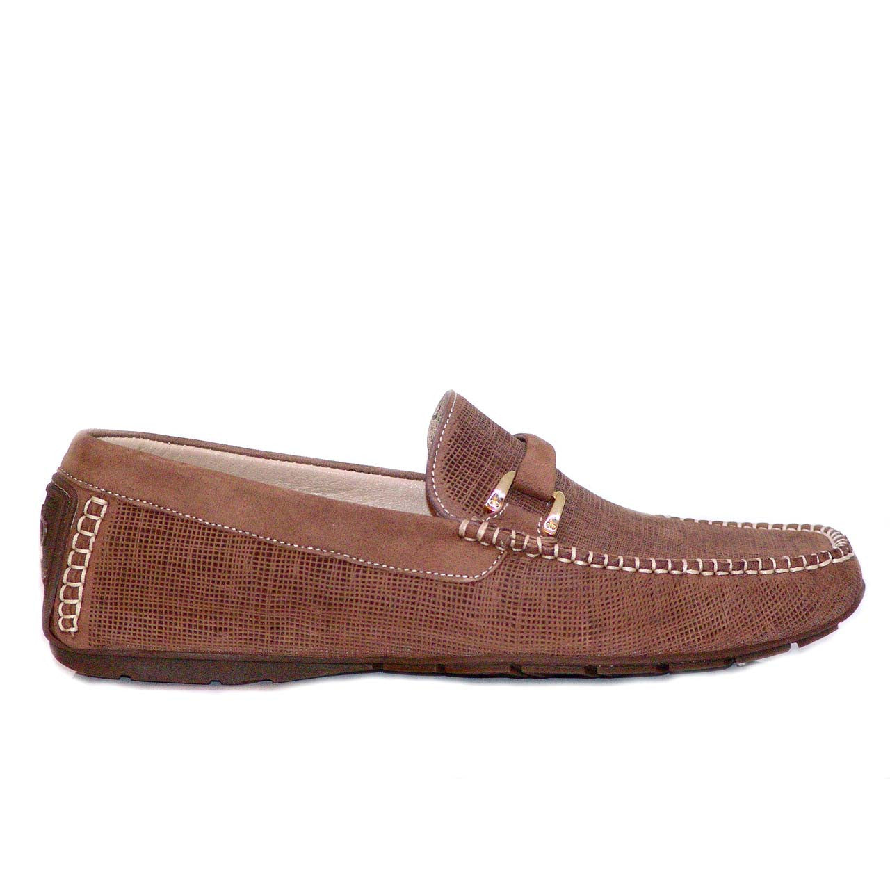 Aldo Brue 105 Perforated Nubuck Driver- Tan