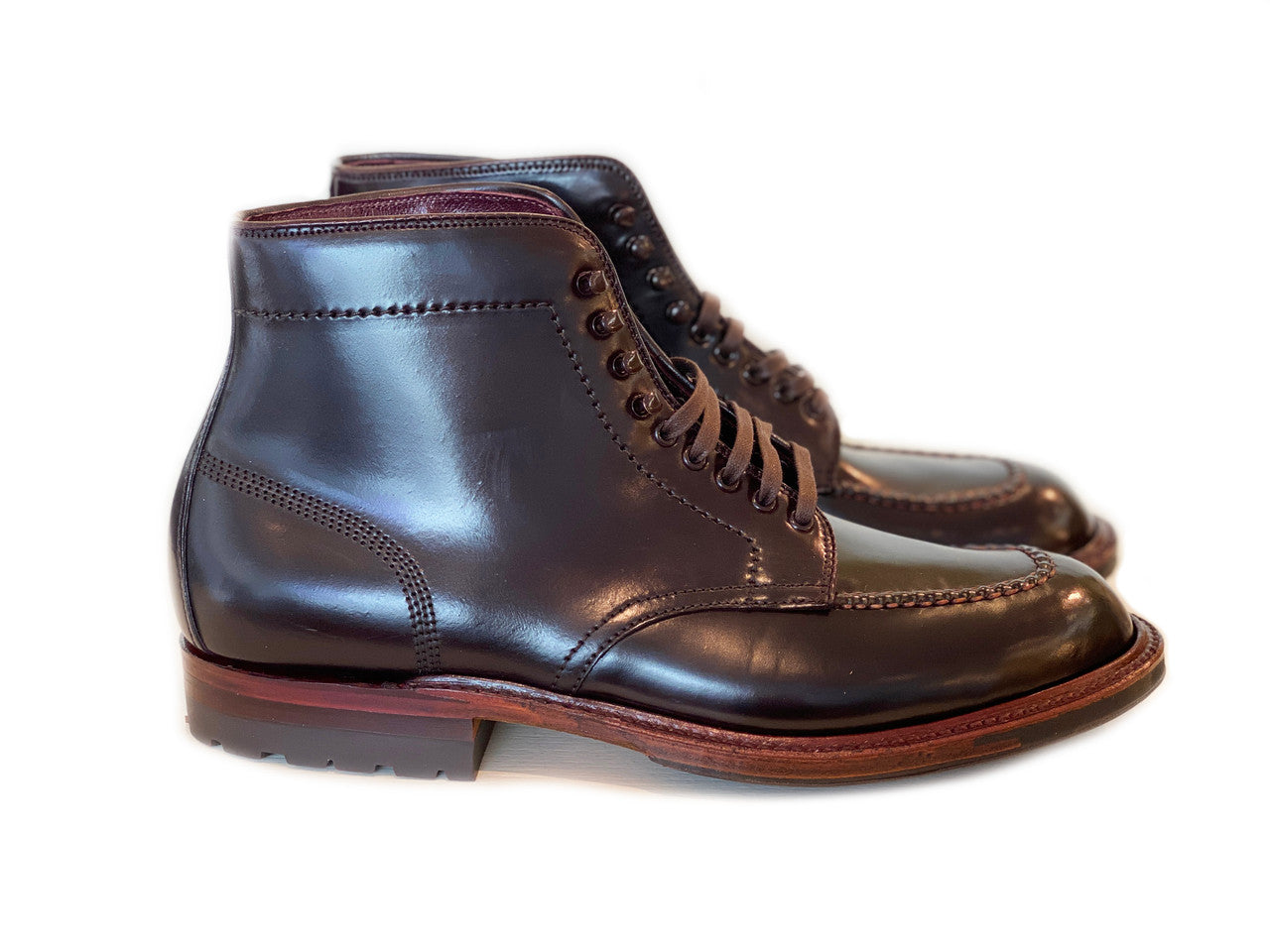 Alden D0937 Shell cordovan Commando Sole Indy Boot/ Color 8