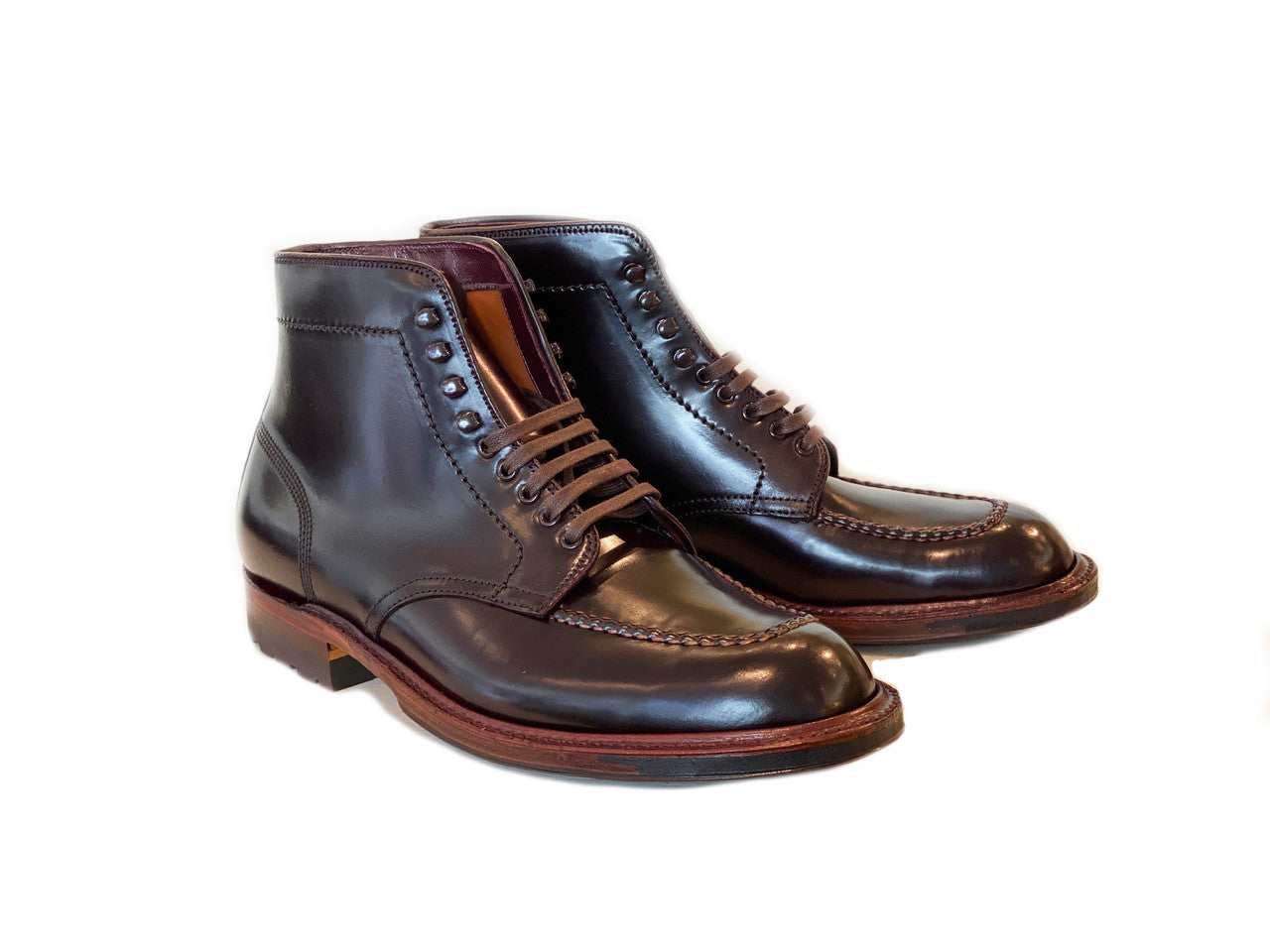 Alden D0937 Shell cordovan Commando Sole Indy Boot/ Color 8