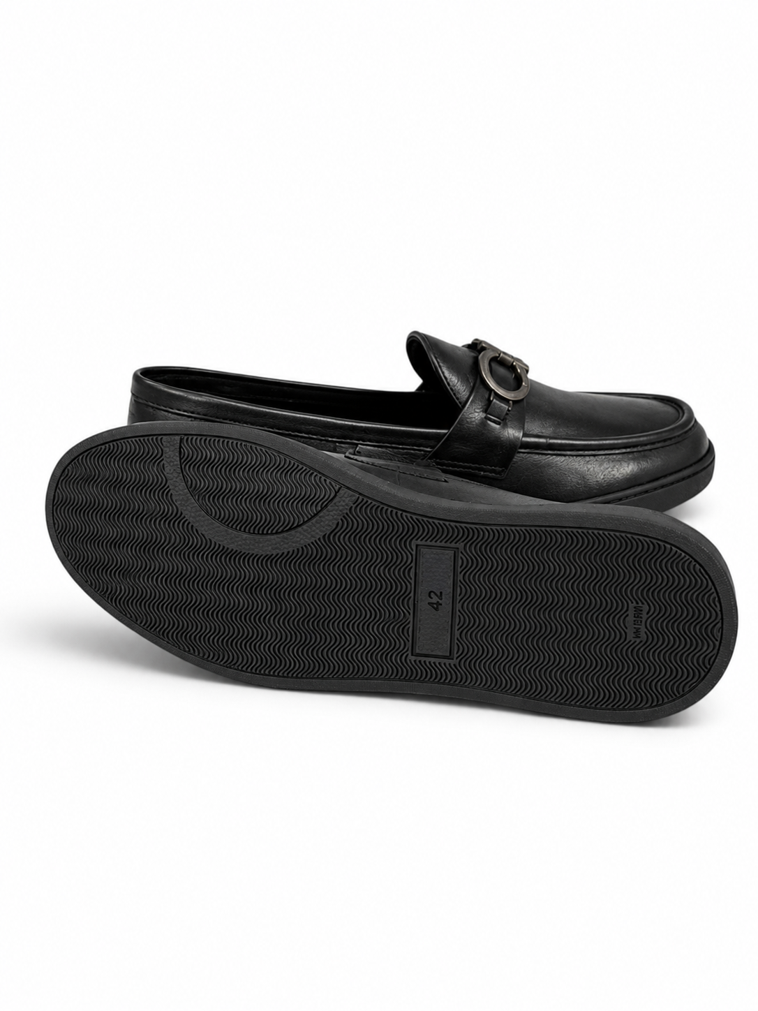 P01013 -Polonia Buckle loafer- Black