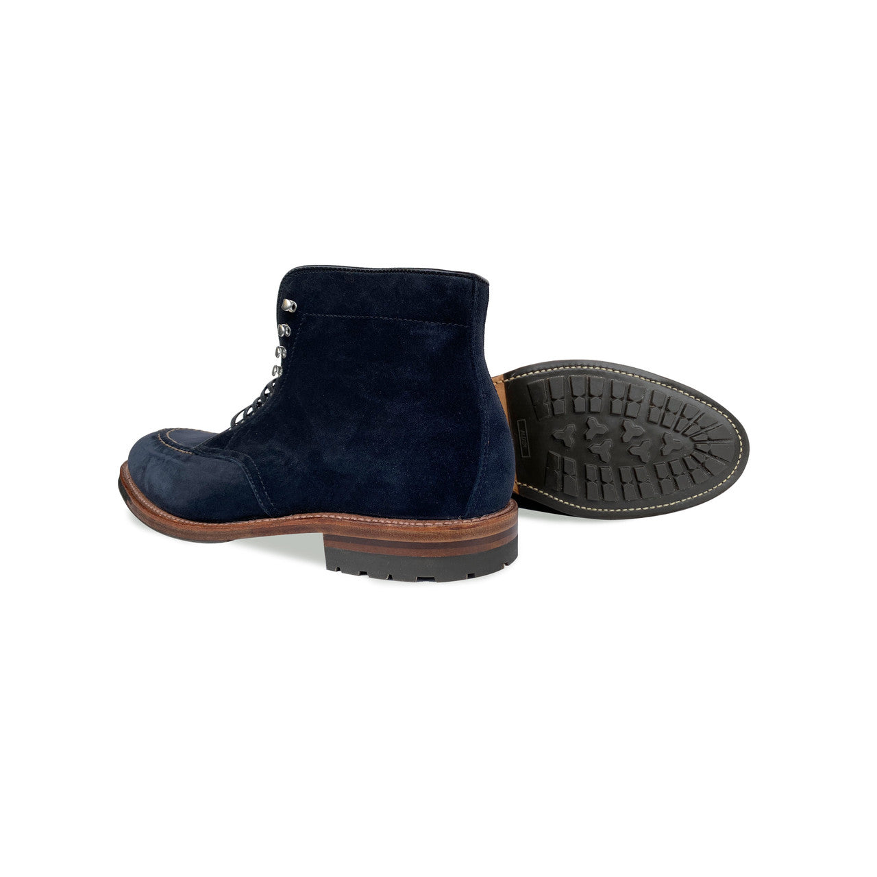 Alden D8926 Navy Suede Tanker Boot