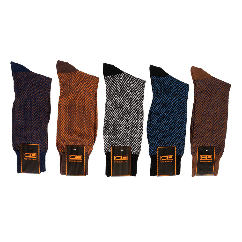 Steve Land stripe socks-SO2022