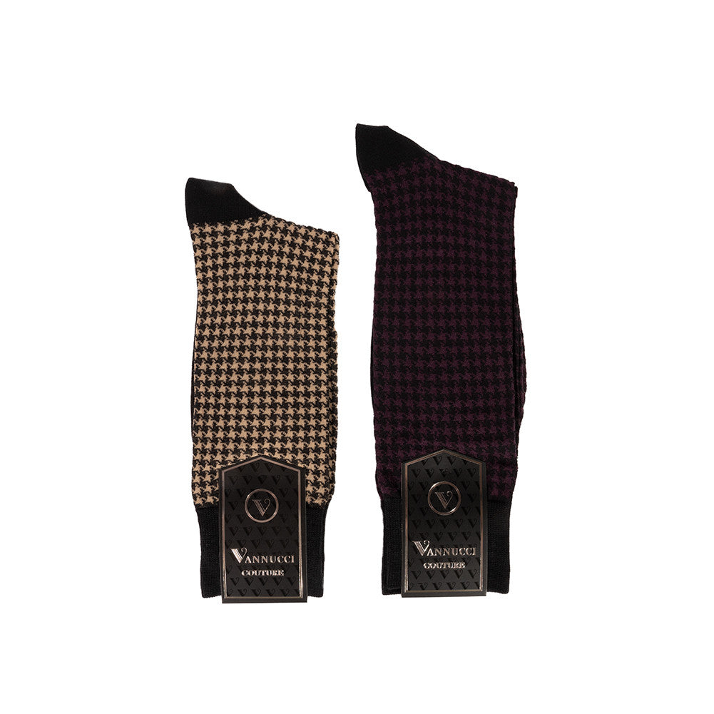 Vannucci Italian Fabric Socks V267