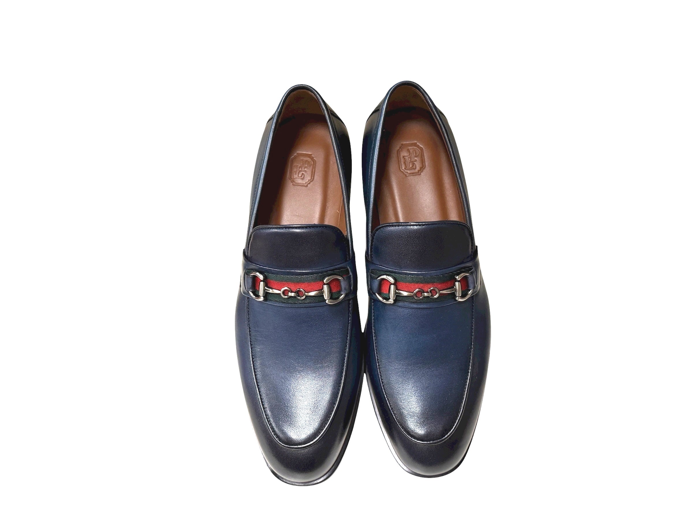 P0015 -Borris- Buckle Loafer- Navy