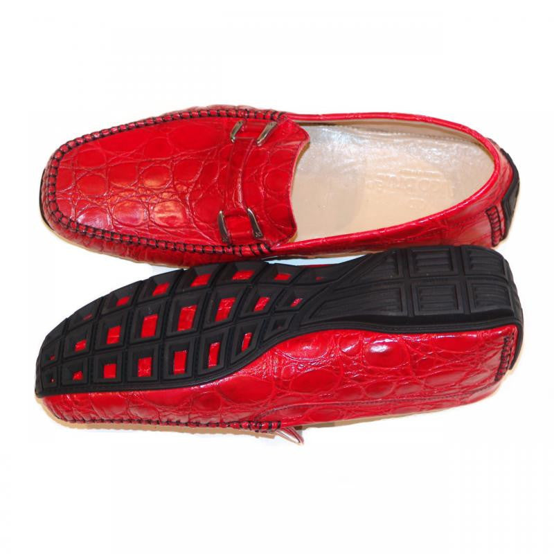 Aldo Brue Andrea Croc Red/Black