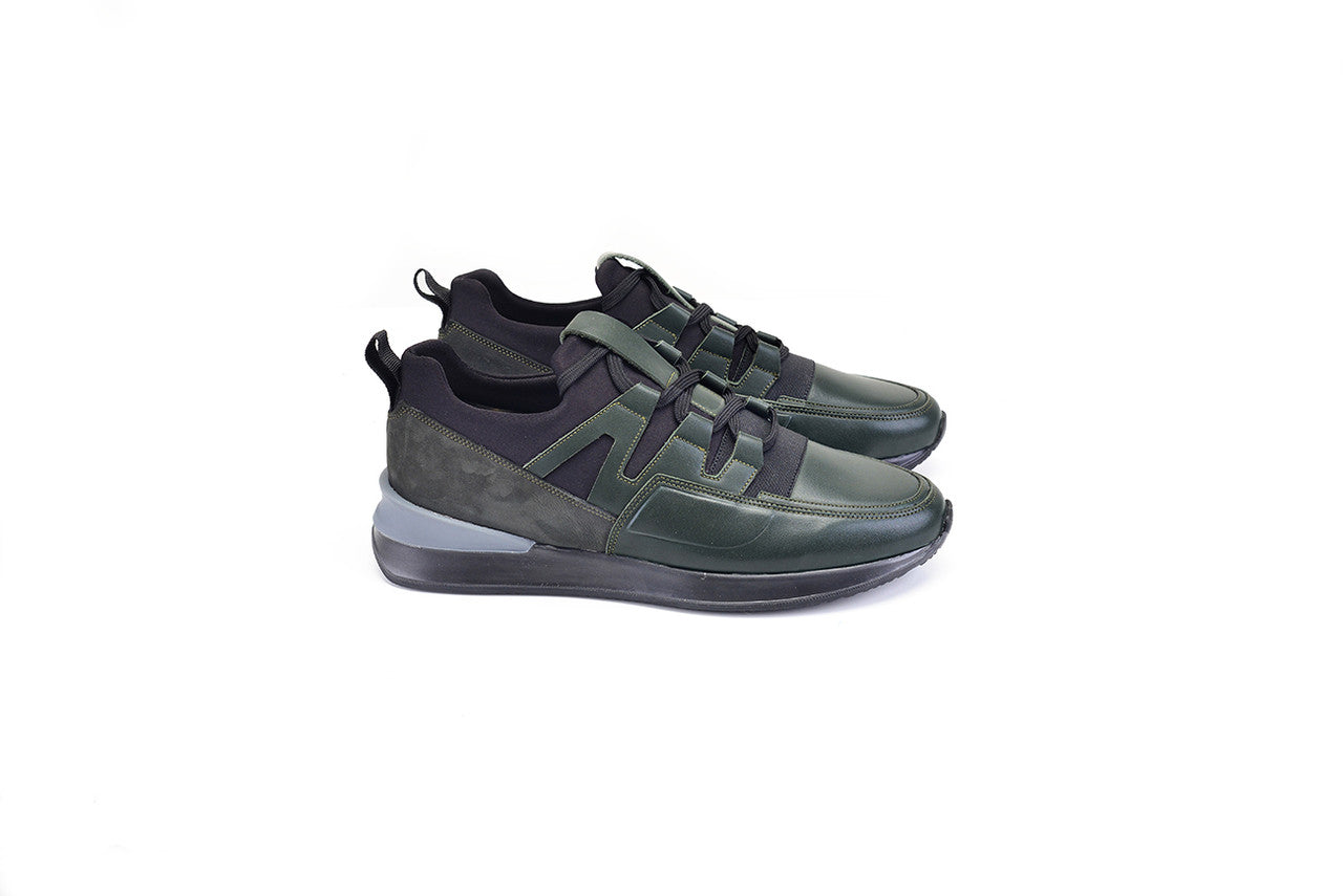 Pelle Line - Glenn Leather sneaker- Green