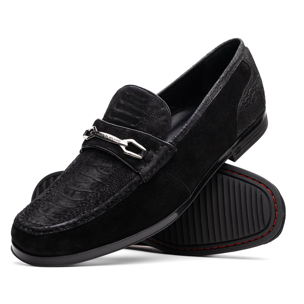 Hugo Ostrich Black