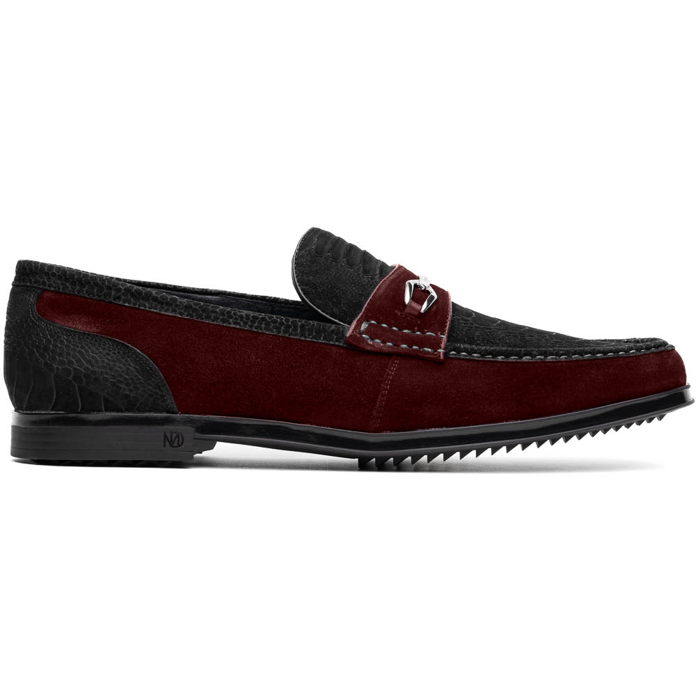 Hugo Ostrich Black / Wine