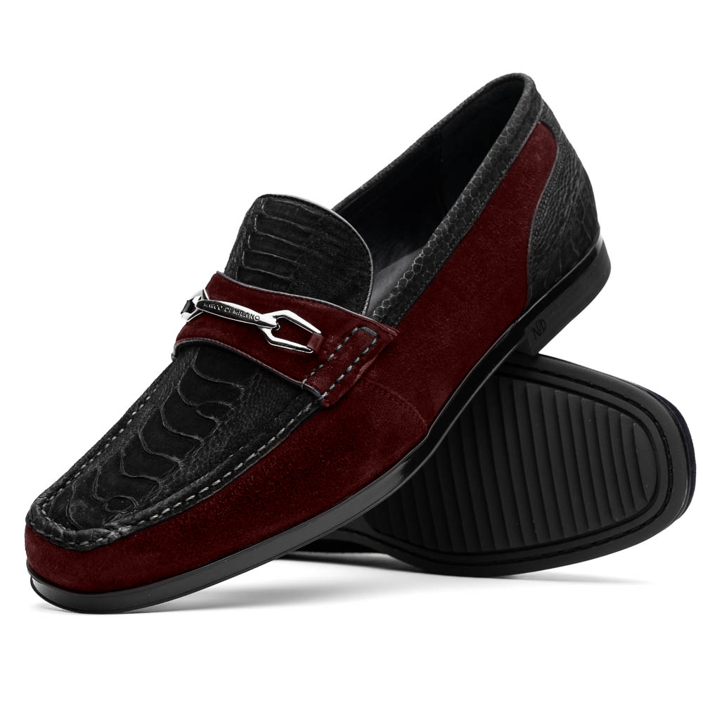 Hugo Ostrich Black / Wine