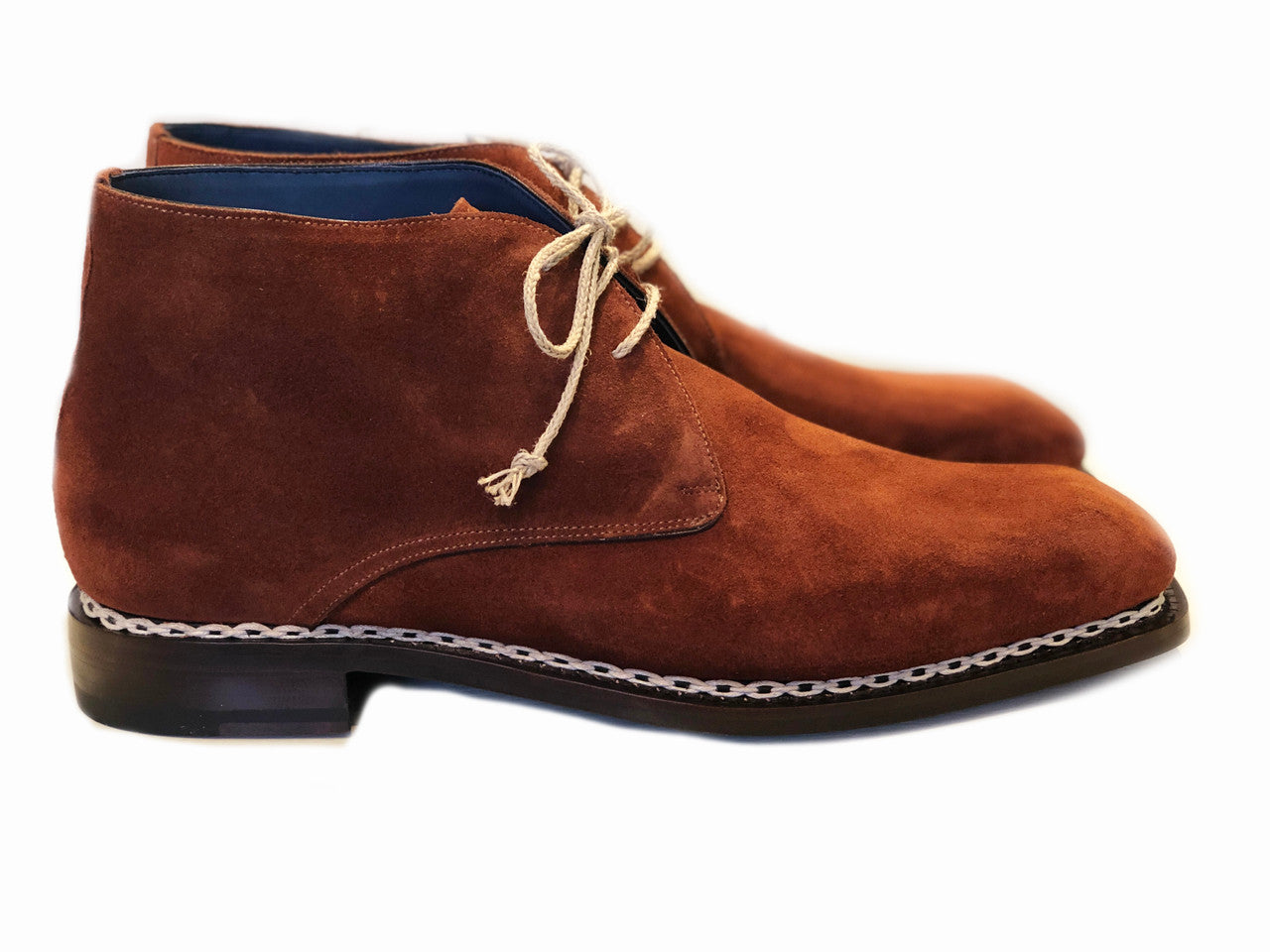 Mezlan  Kassel Chukka boot Rust Suede