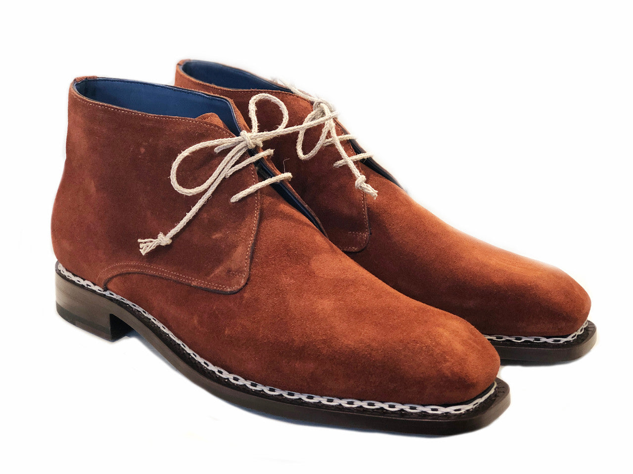 Mezlan  Kassel Chukka boot Rust Suede