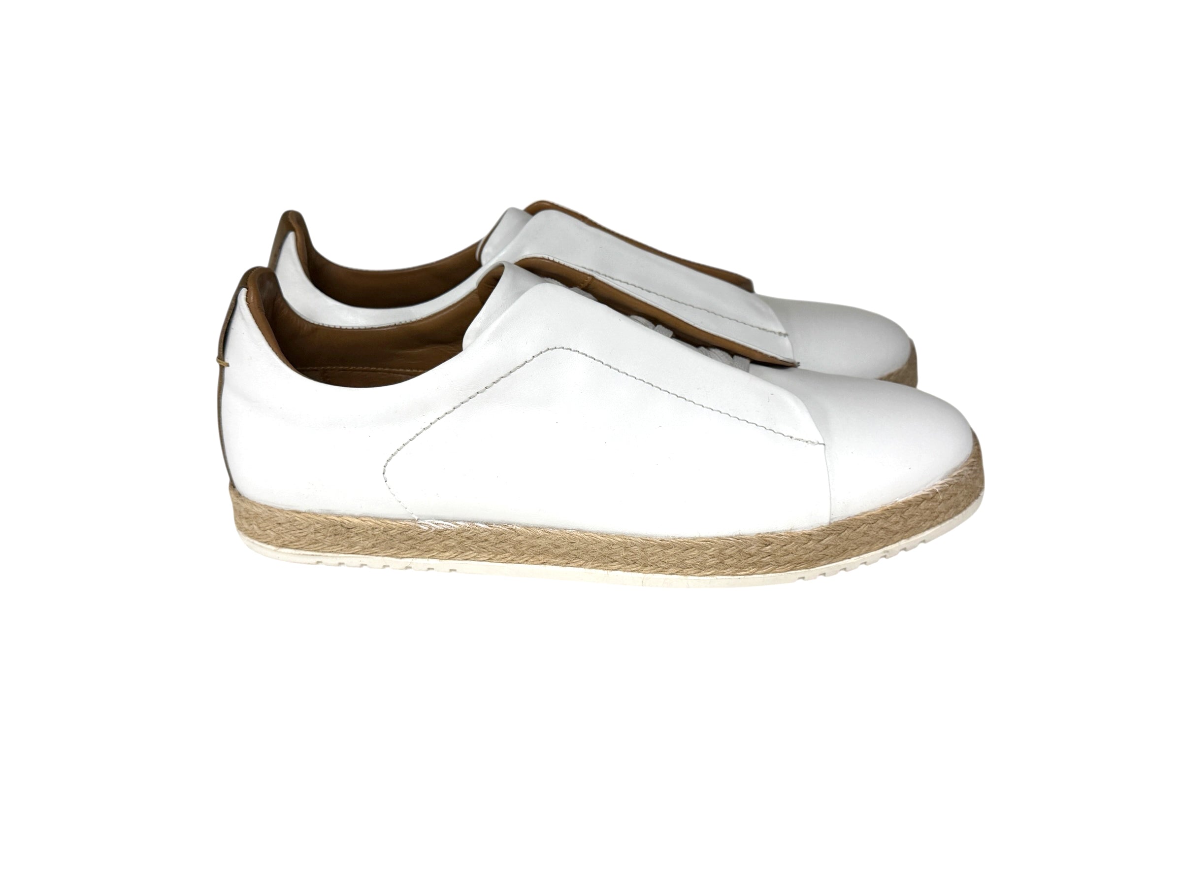 P01007 Sportivo- Elastic Vamp- White