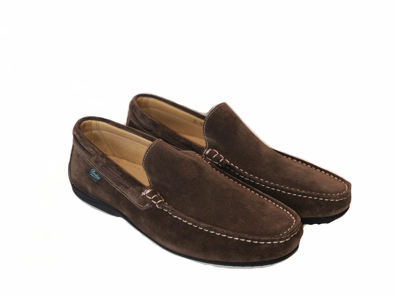 Paraboot Starter Soft Leather Moccasin  Wood Suede